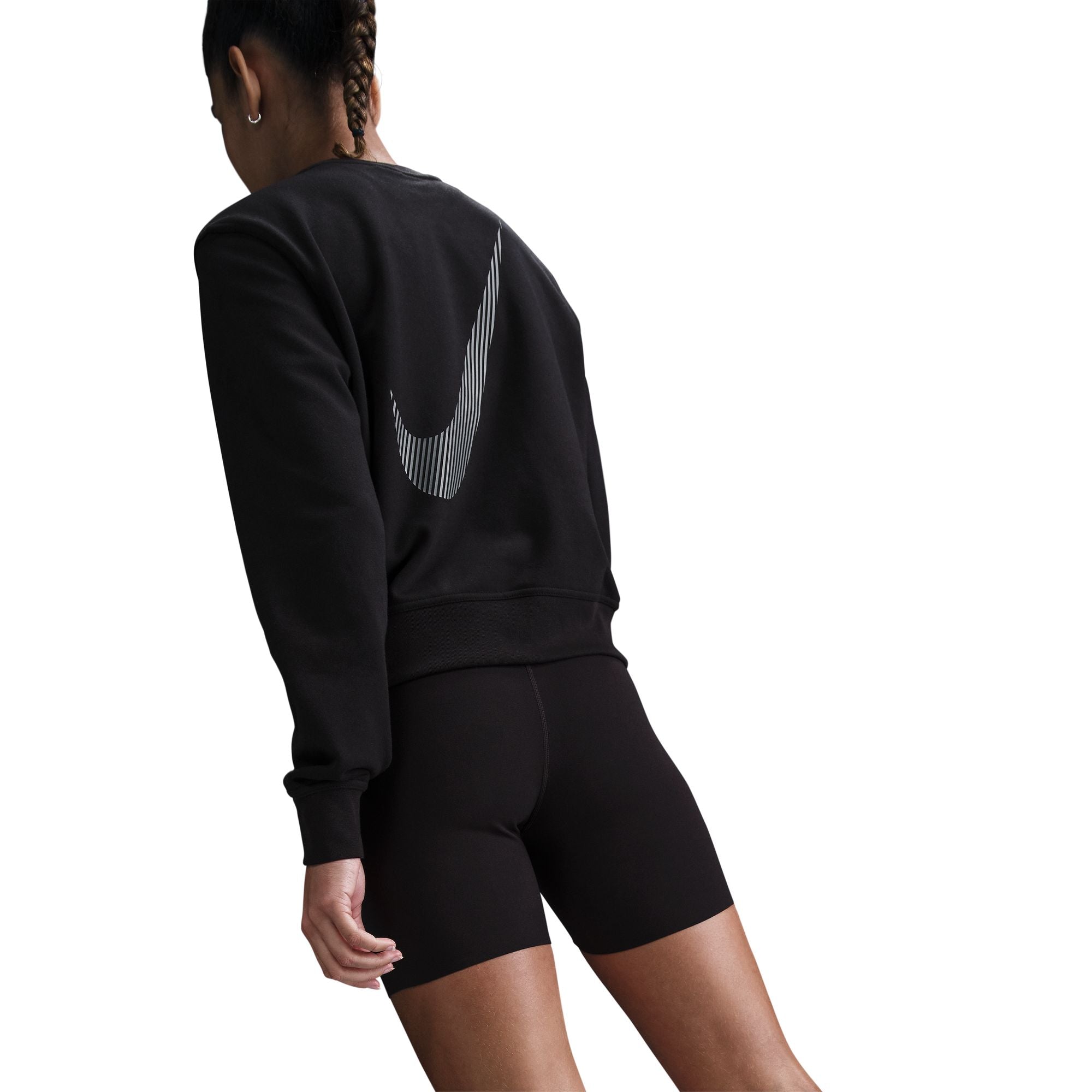 NIKE W NK ONE DF CREW HBR TT Trainingsjacken NIKE