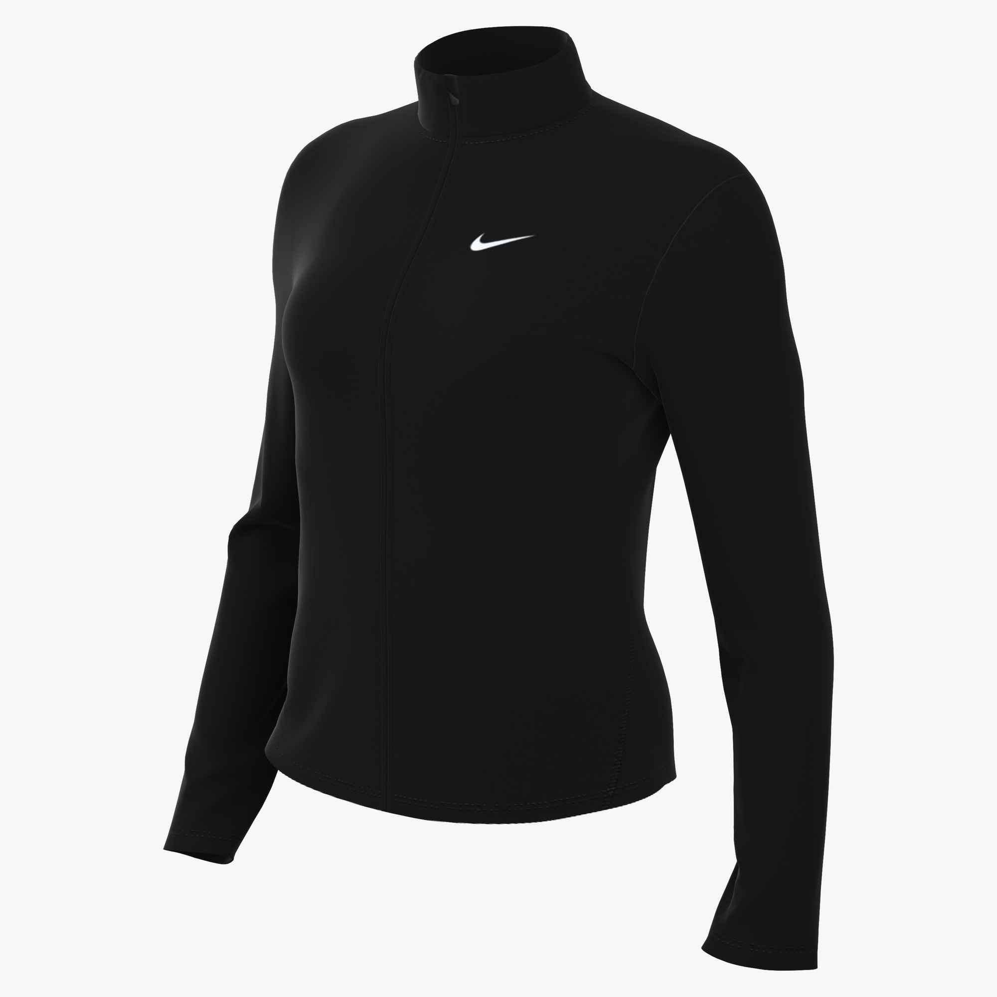 NIKE W NK ONE DF FZ FITTED JKT Trainingsjacken NIKE Black XS