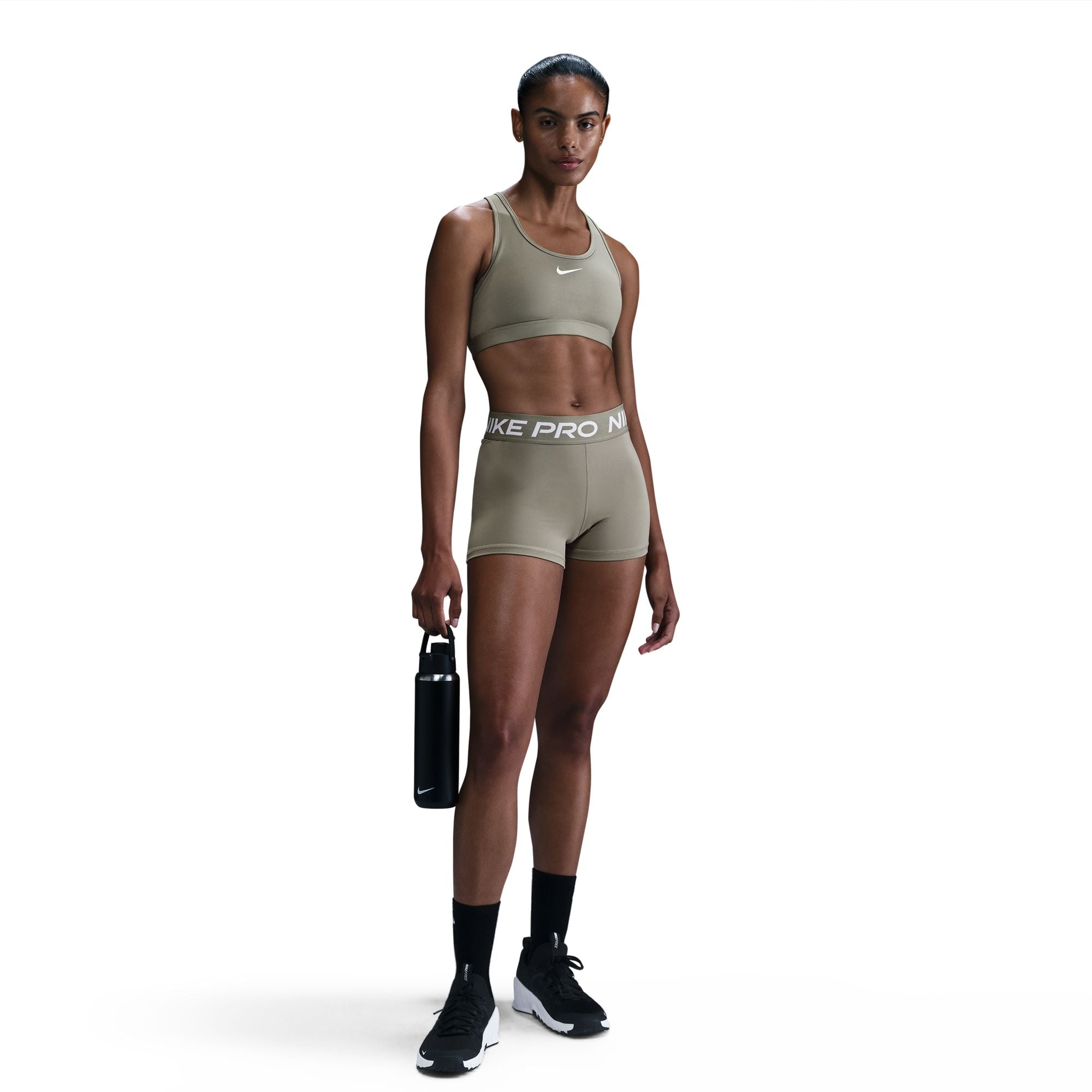 NIKE W NP 365 SHORT 3IN Trainingshosen & Jogginghosen NIKE LIGHT ARMY/WHITE M