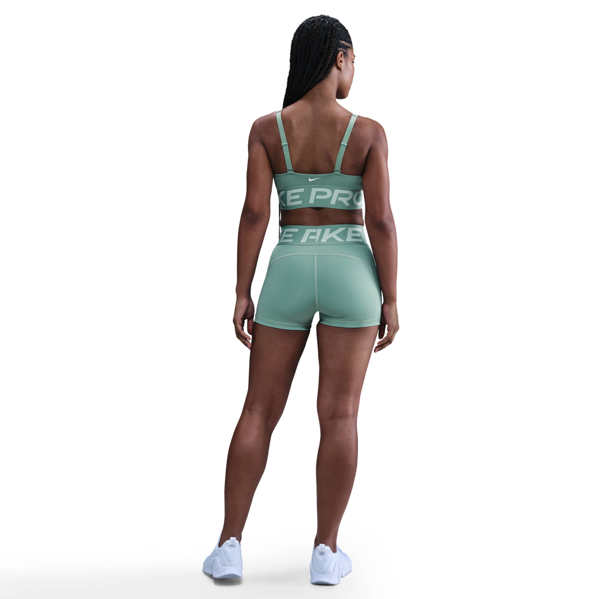 NIKE W NP SCULPT DF HR 3IN SHORT Trainingshosen & Jogginghosen NIKE BLACK/LEGEND BLUE/LEGEND BLUE XS