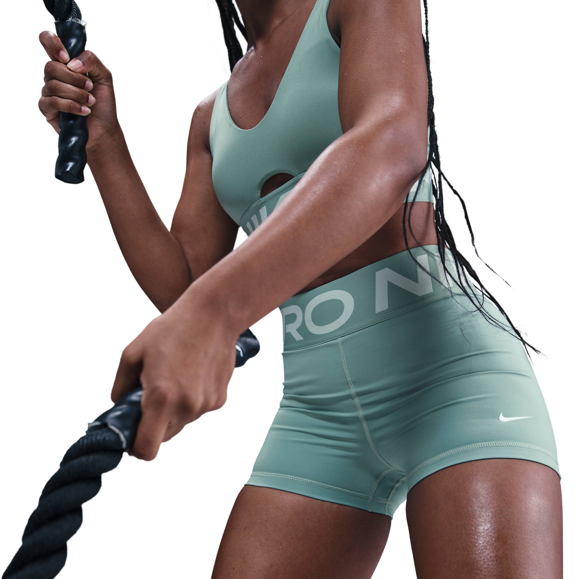 NIKE W NP SCULPT DF HR 3IN SHORT Trainingshosen & Jogginghosen NIKE