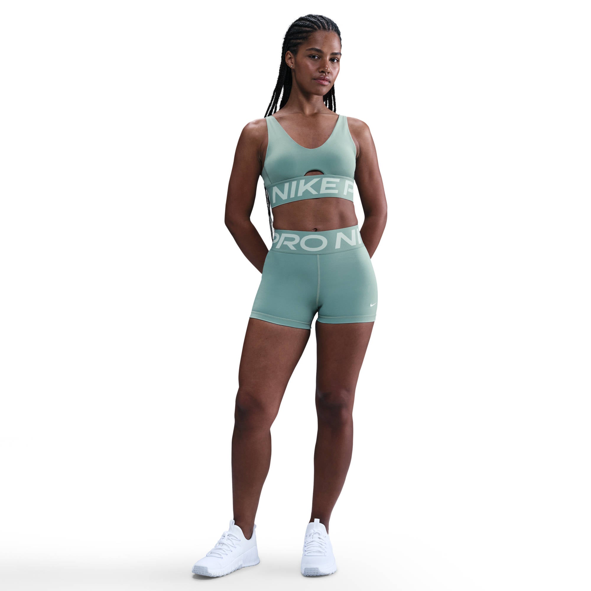 NIKE W NP SCULPT DF HR 3IN SHORT Trainingshosen & Jogginghosen NIKE