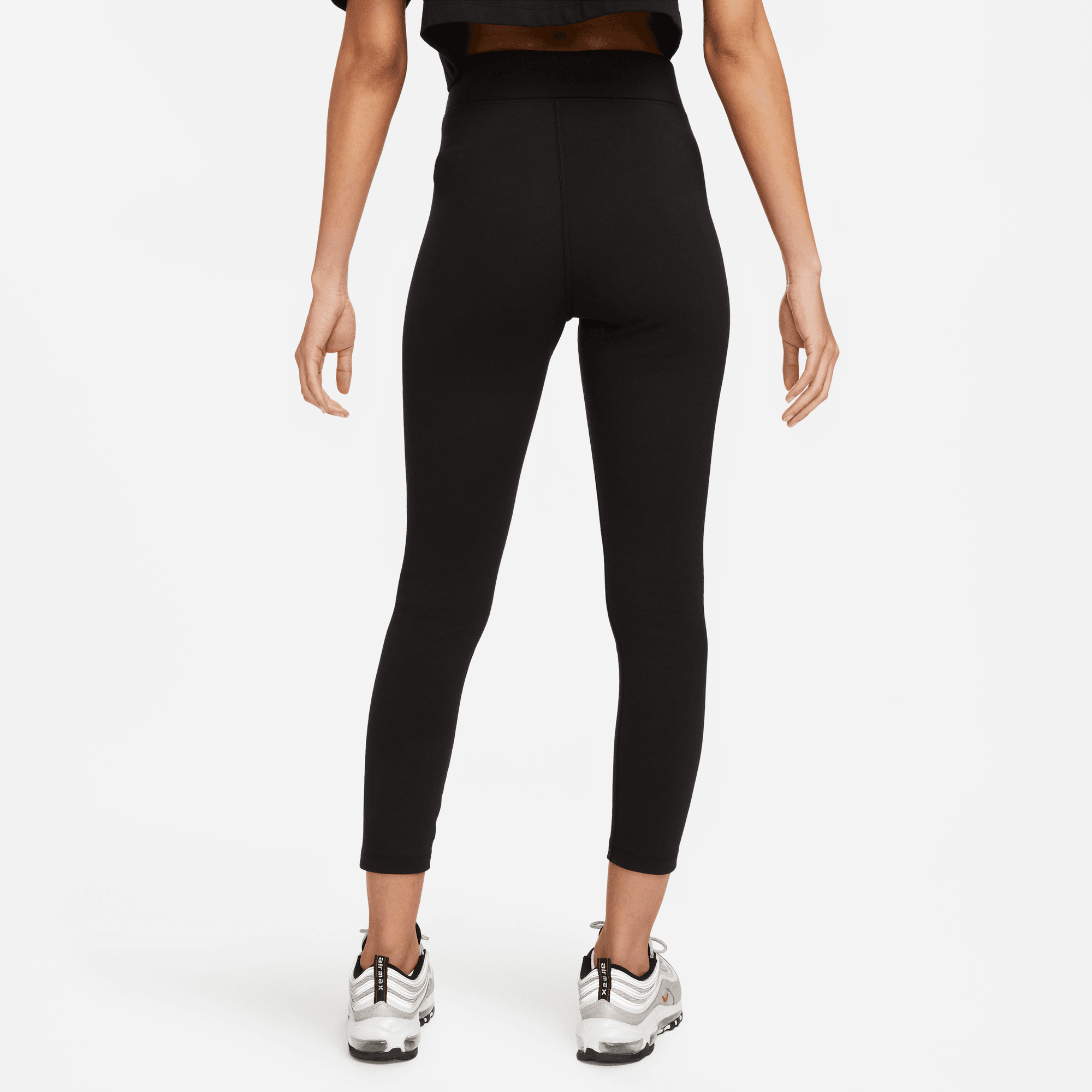 NIKE W NSW NK CLSC HR 7/8 TIGHT LBR 010 BLACK/SAIL Trainingshosen & Jogginghosen NIKE