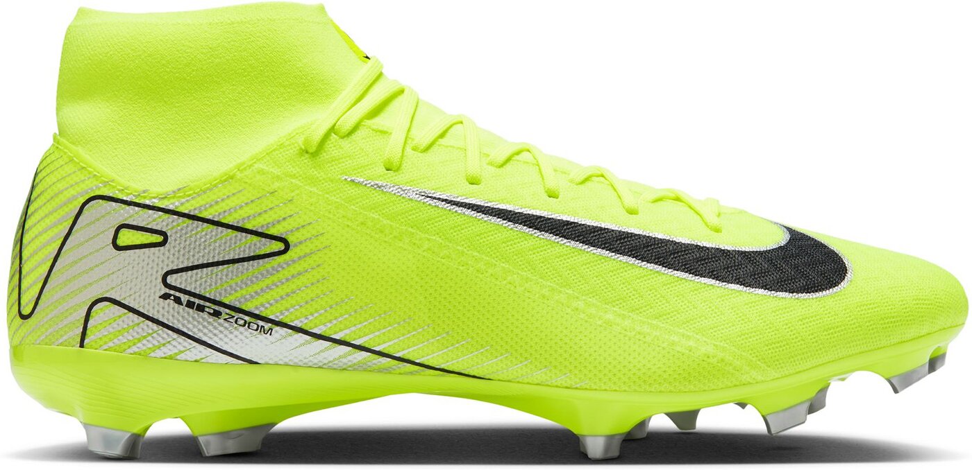 NIKE ZM SUPERFLY 10 ACAD FG/MG Naturrasen NIKE VOLT/BLACK 42