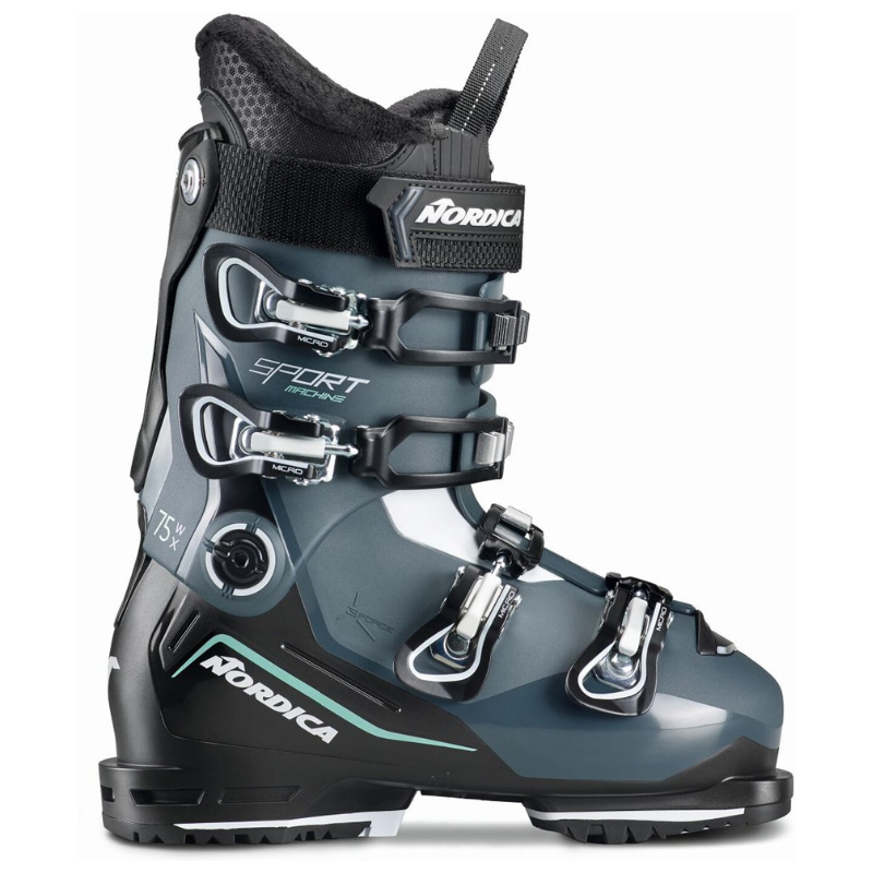 NORDICA SPORTMACHINE 3 75 X W (GW) Skischuhe NORDICA R86 GRÃN-SCHWARZ-WEISS 23,5