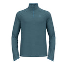 ODLO Herren Midlayer 1/2 zip MILLENNIUM EL Laufshirts ODLO 21096 provincial blue melange S