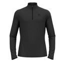 ODLO Mid layer 1/2 zip ESSENTIALS C Skifleece ODLO 15015 black melange S