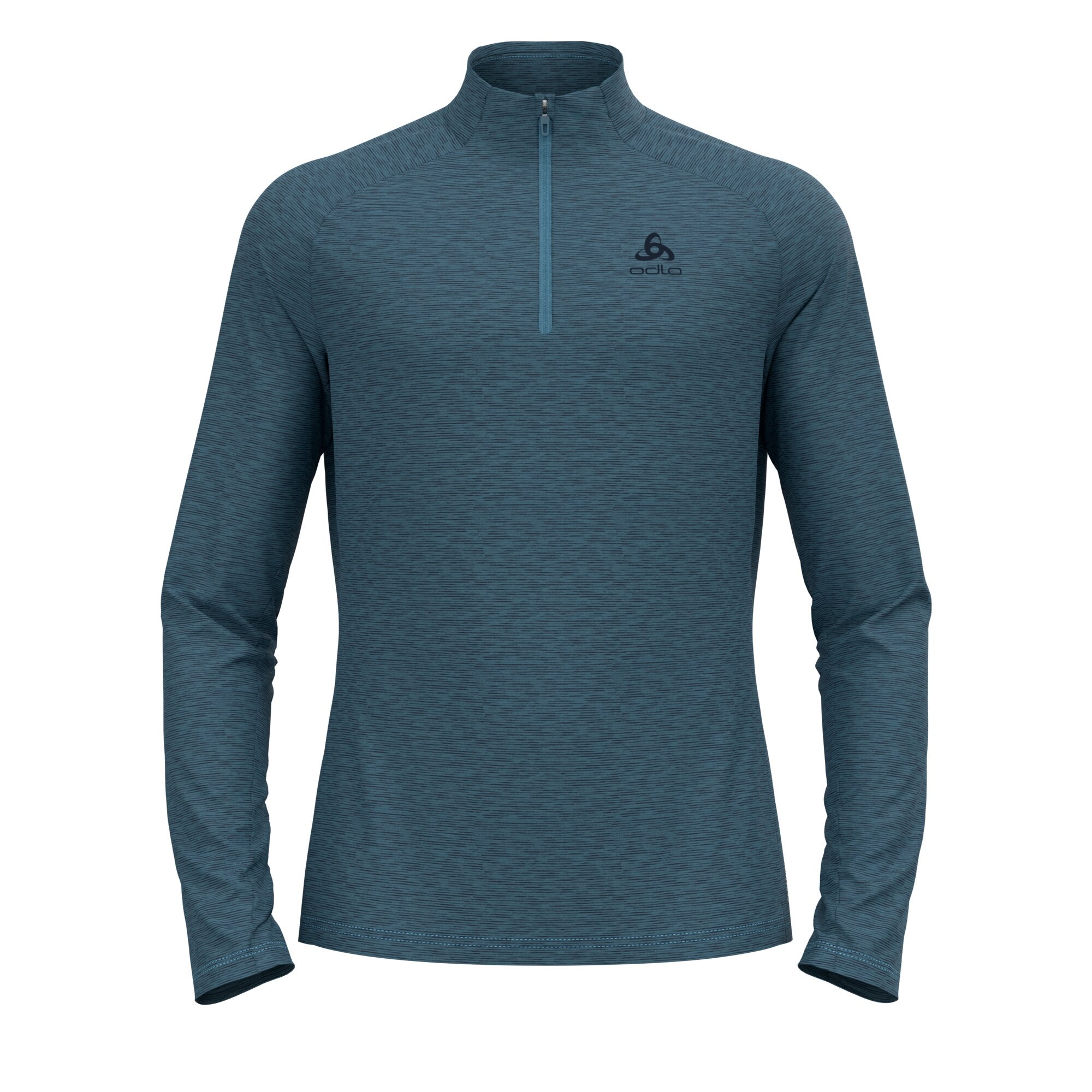 ODLO Mid layer 1/2 zip ESSENTIALS C Skifleece ODLO 21096 provincial blue melange S