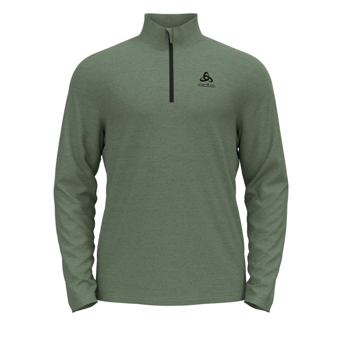 ODLO Mid layer 1/2 zip ROY Skifleece ODLO 40432 matte green - deep depth L