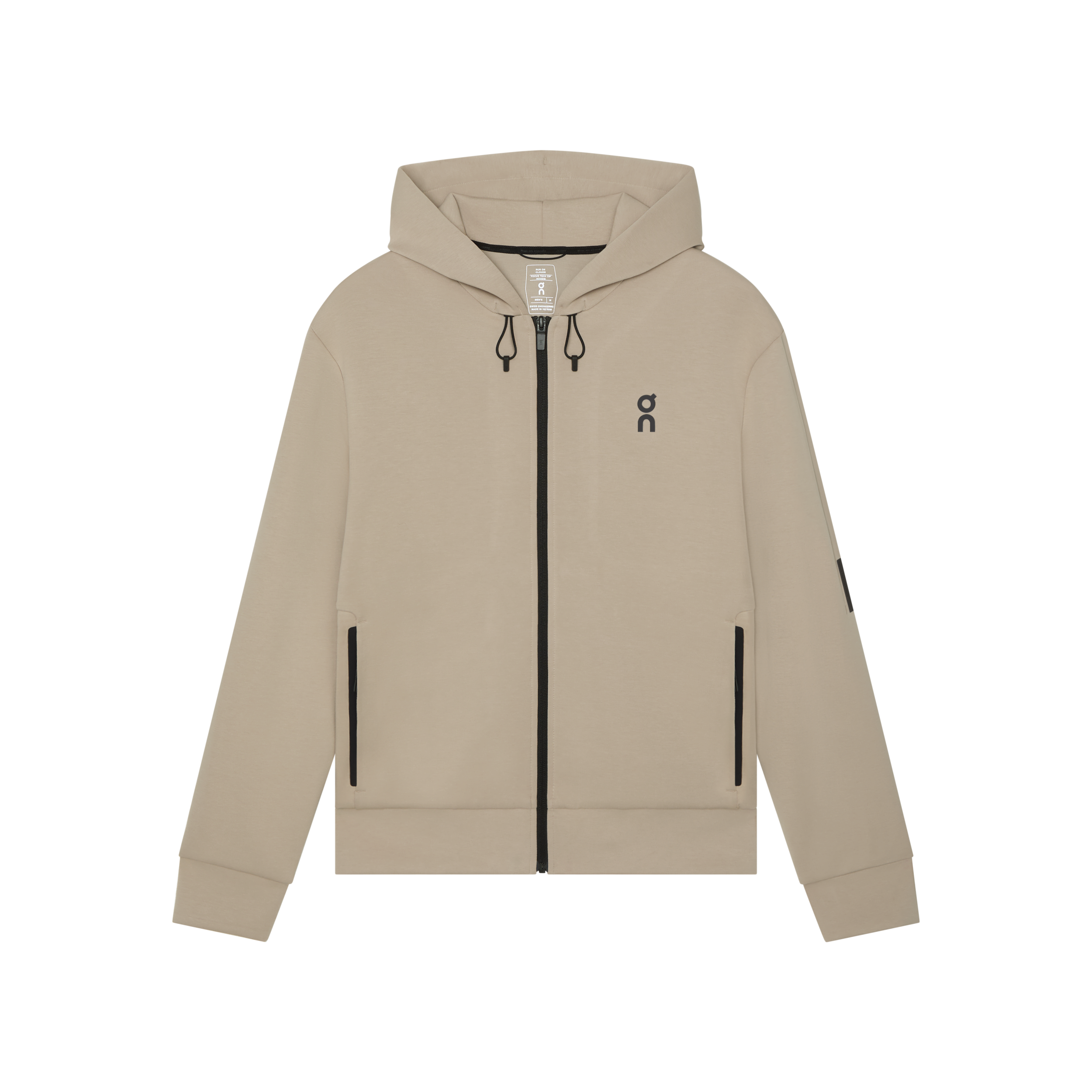 ON Focus Tech Zip Hoodie Fußballoberteile ON Desert S