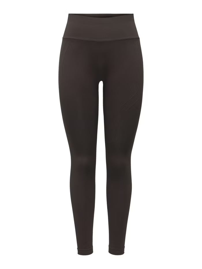 ONLY PLAY ONPALVA HW SEAM SCRUNCH TIGHTS Trainingshosen & Jogginghosen ONLY PLAY Chocolate Torte S