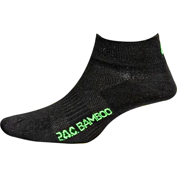 P.A.C. PAC Bamboo Quarter Socken P.A.C. Black 35