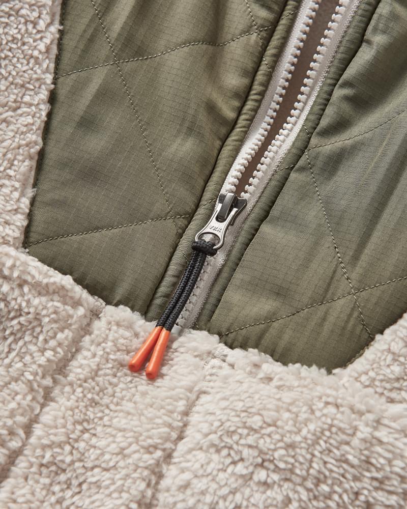 Passenger Beaumont Recycled Sherpa Hooded Fleece infinity teel Fleecejacken & Pullover Passenger