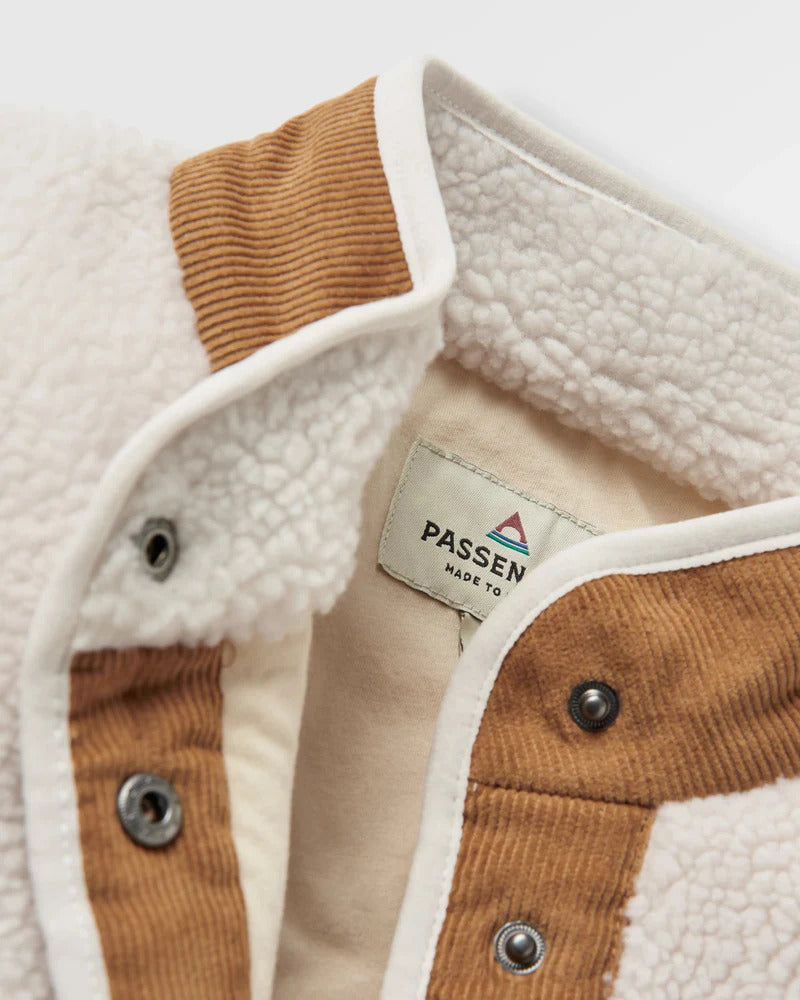 PASSENGER Clover 2.0 Recycled Sherpa Fleece Fleecejacken & Pullover PASSENGER