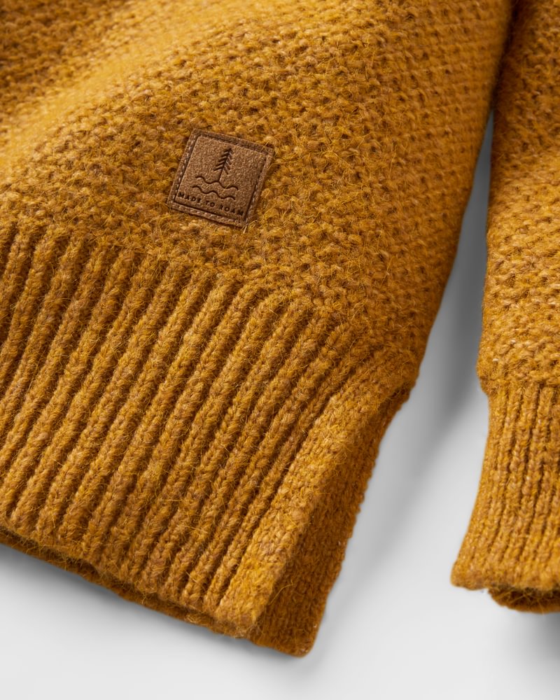 Passenger Cove Recycled Knitted Jumper infinity teel Fleecejacken & Pullover Passenger