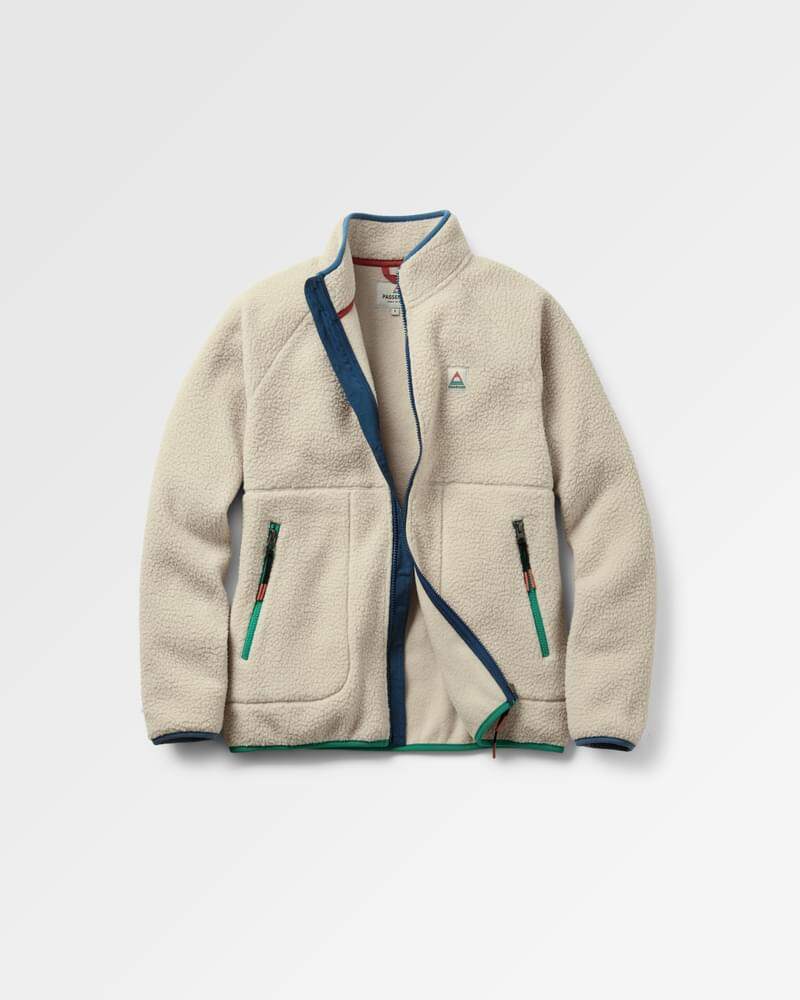 Passenger Fairbanks 2.0 Full Zip Recycled Sherpa Fleece infinity teel Fleecejacken & Pullover Passenger infinity teel XS