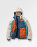 PASSENGER Lara Quilted Jacket Wanderjacken PASSENGER Oat/Sunset Oran XS