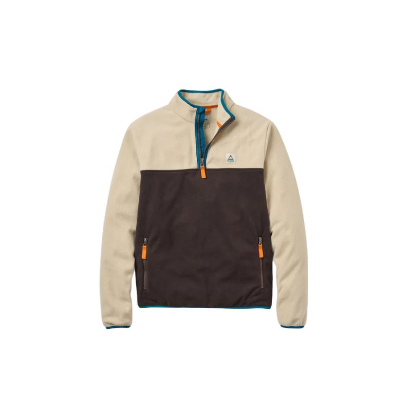 Passenger Set Off Recycled Polar 1/4 Zip Fleece