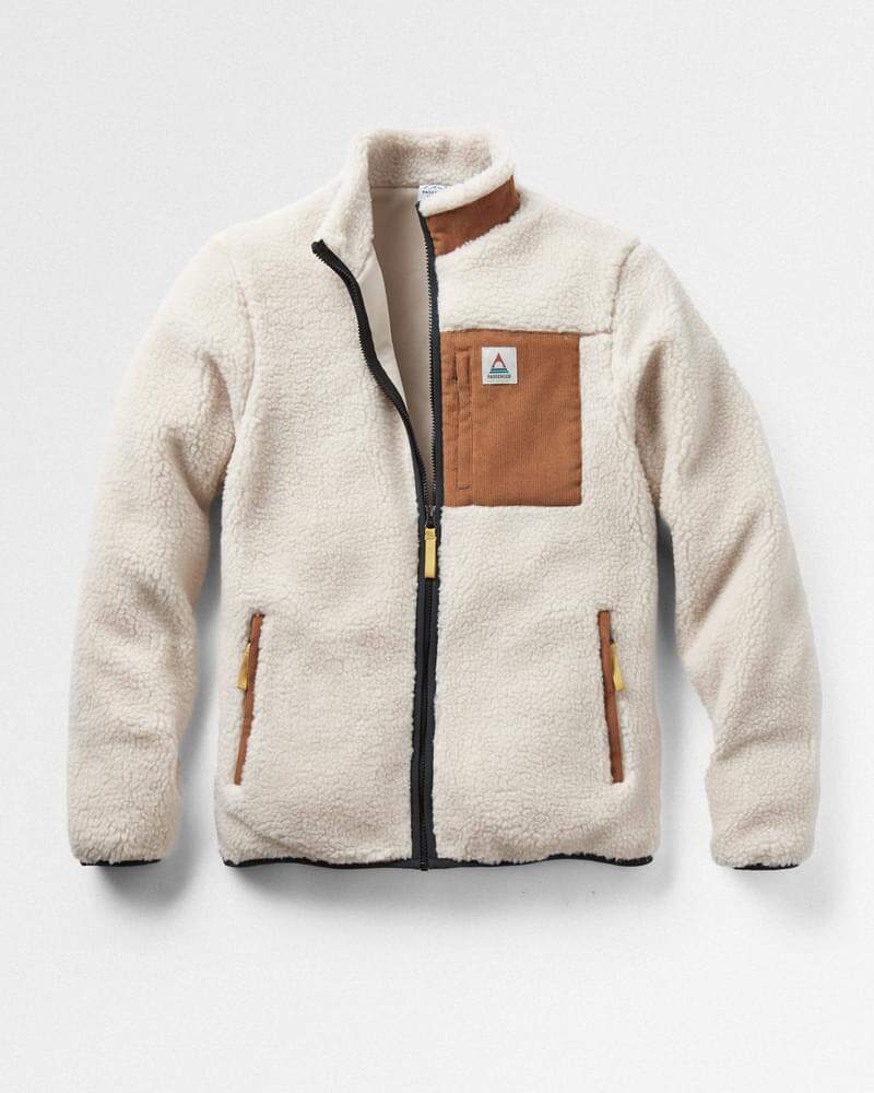 Passenger Trekker Recycled Deep-Pile Sherpa Fleece infinity teel Fleecejacken & Pullover Passenger infinity teel L