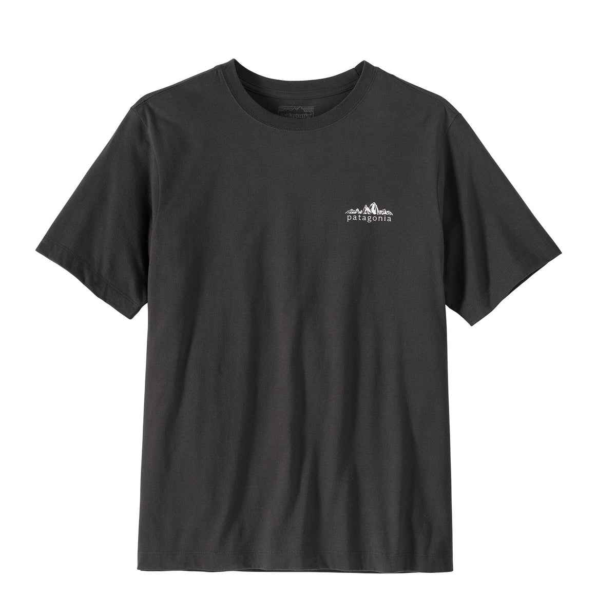 PATAGONIA M's Fitz Roy Foothills T-Shirt Wandershirts /-hemden PATAGONIA ink black S