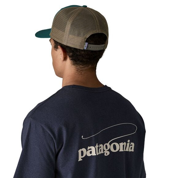 PATAGONIA P-6 Logo Trucker Hat WHRL Caps PATAGONIA