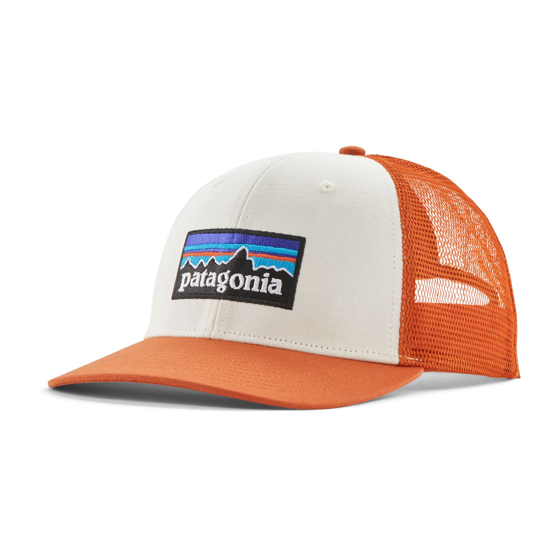 PATAGONIA P-6 Logo Trucker Hat WHRL Caps PATAGONIA WHRL -