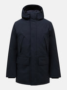 PEAK PERFORMANCE M Ground Parka-BLACK infinity teel Wanderjacken PEAK PERFORMANCE infinity teel M