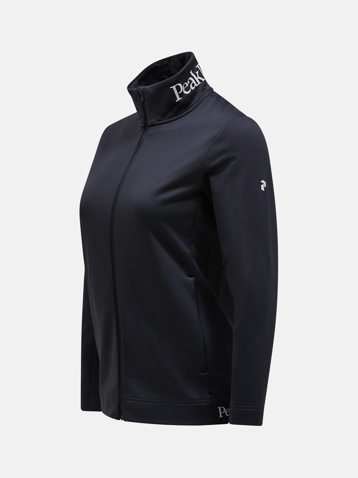 PEAK PERFORMANCE W Rider Tech Zip Jacket-BLACK BLACK Freizeitpullover PEAK PERFORMANCE