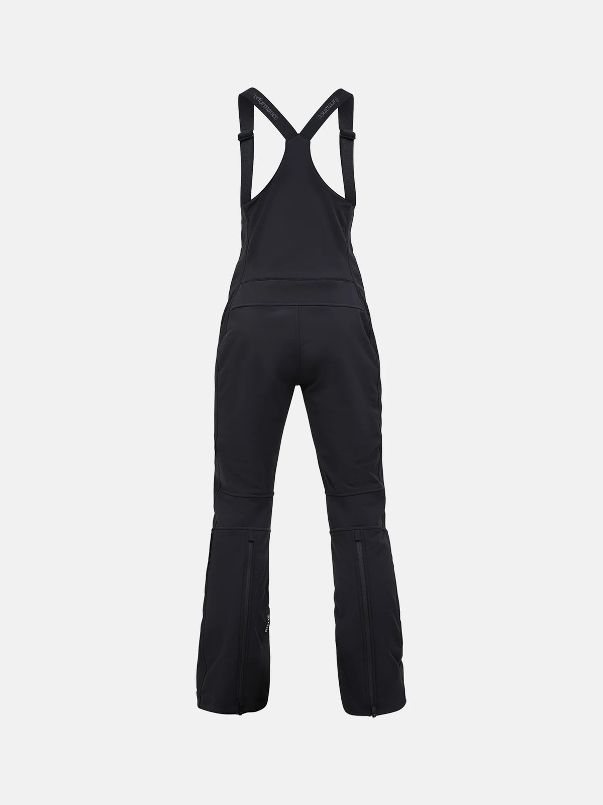 PEAK PERFORMANCE W Stretch Bib Pants-Terrain Tan-BLACK Skihosen PEAK PERFORMANCE