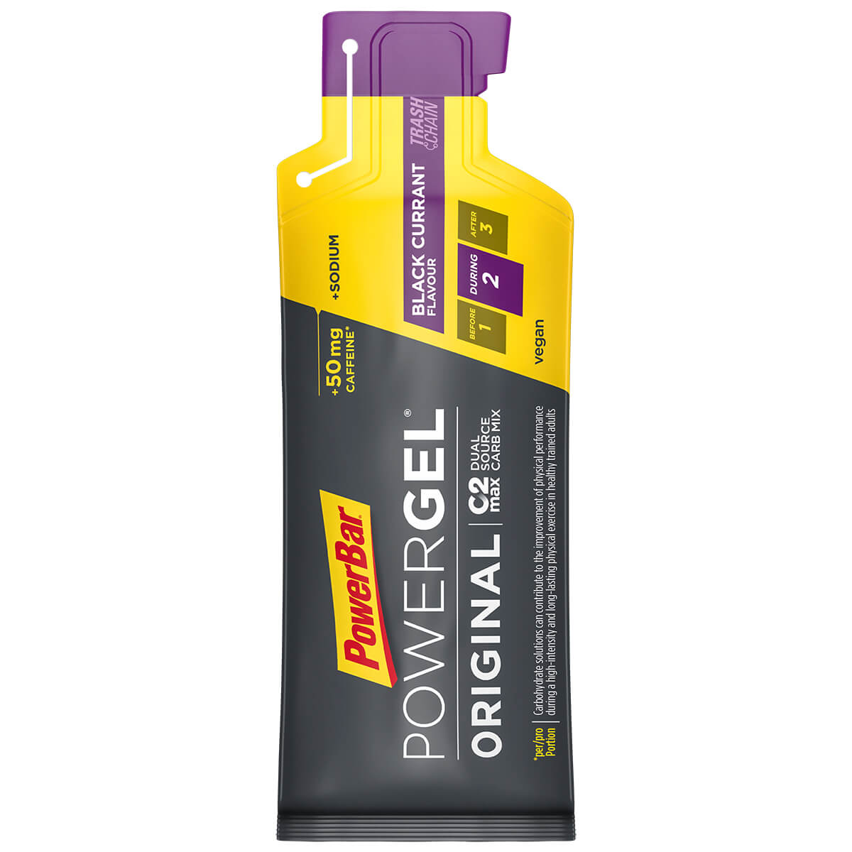 POWERBAR PowerGel Original Black Currant (24 Sportnahrung POWERBAR