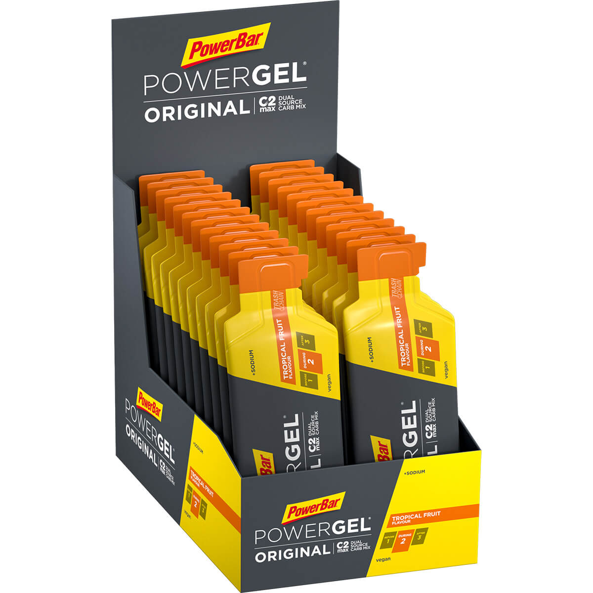 POWERBAR PowerGel Original Tropical Fruit (2 Sportnahrung POWERBAR 0 Tropical Fruit 41