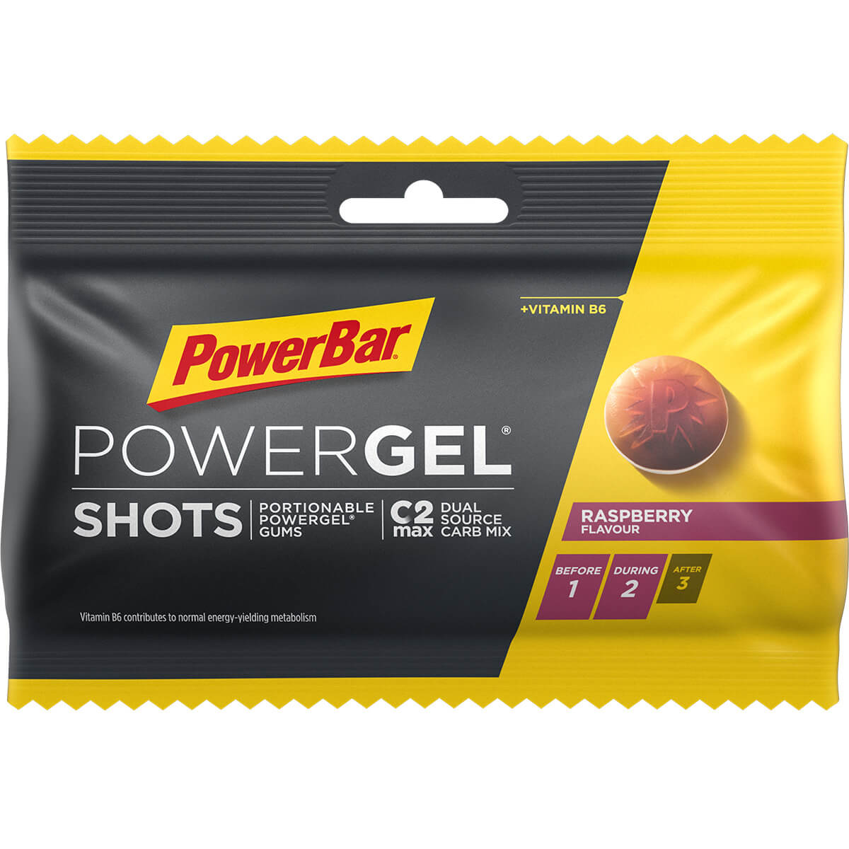 POWERBAR PowerGel Shots Raspberry (24x60g) Sportnahrung POWERBAR