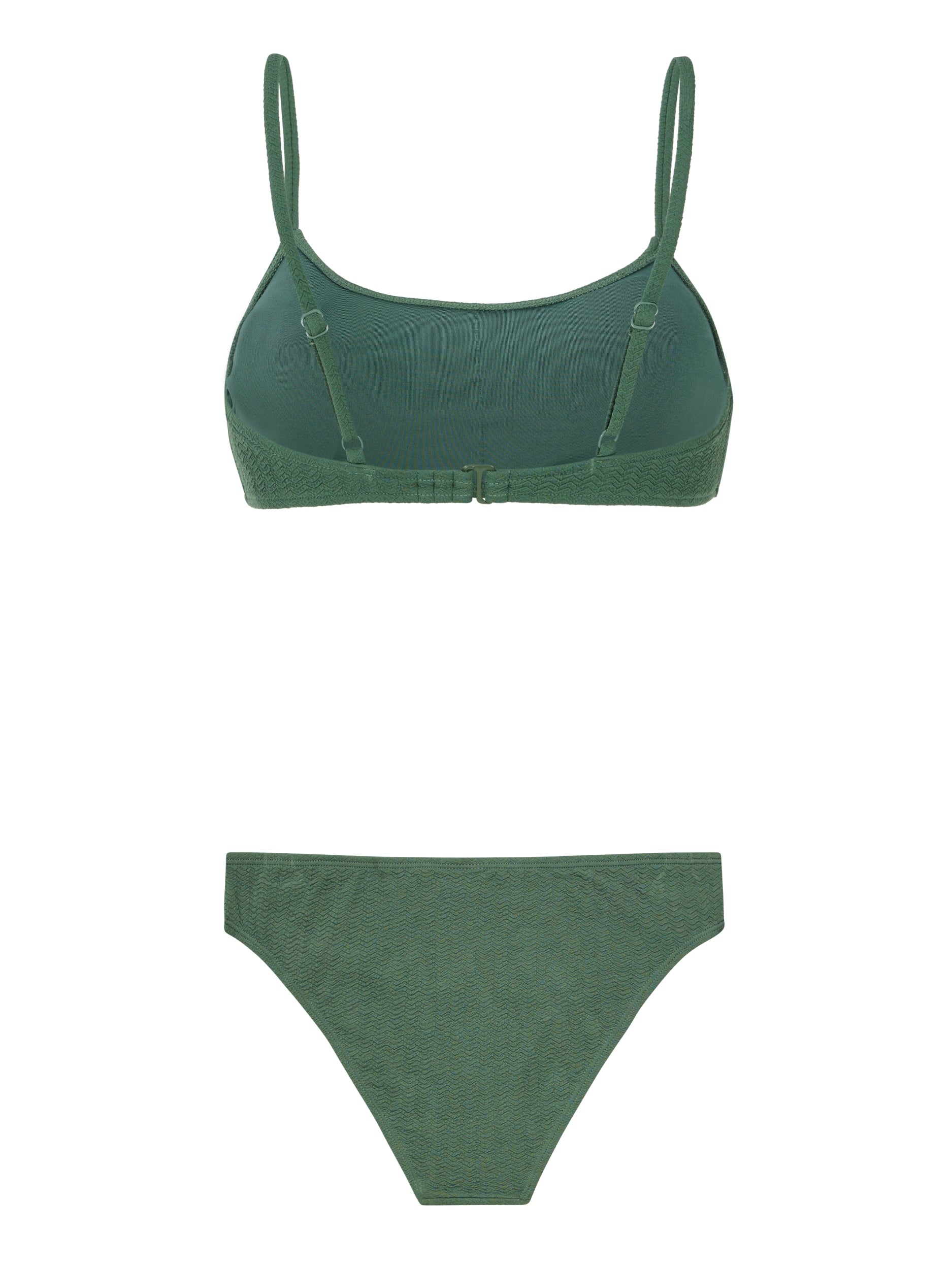 PROTEST PRTDice bandeau bikini Veggie Green Bikini PROTEST