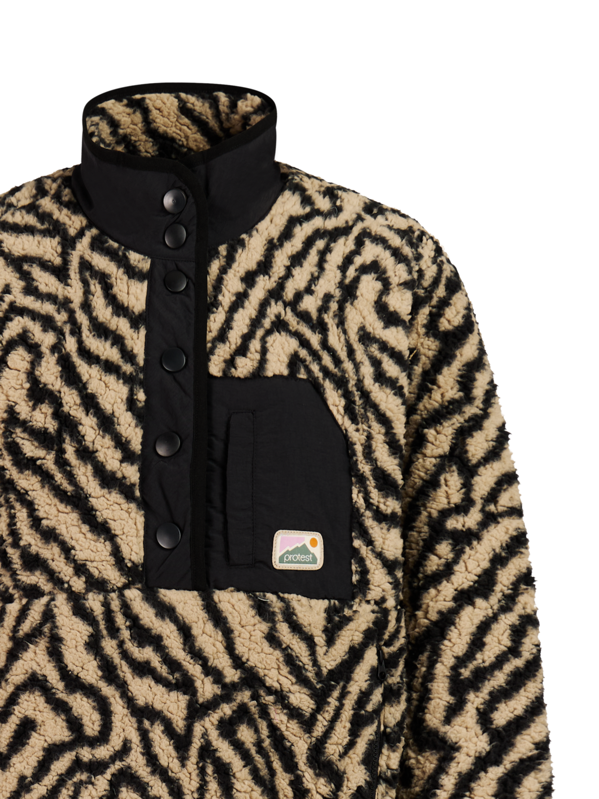 PROTEST PRTJosey 1/4 button top Freizeitpullover PROTEST