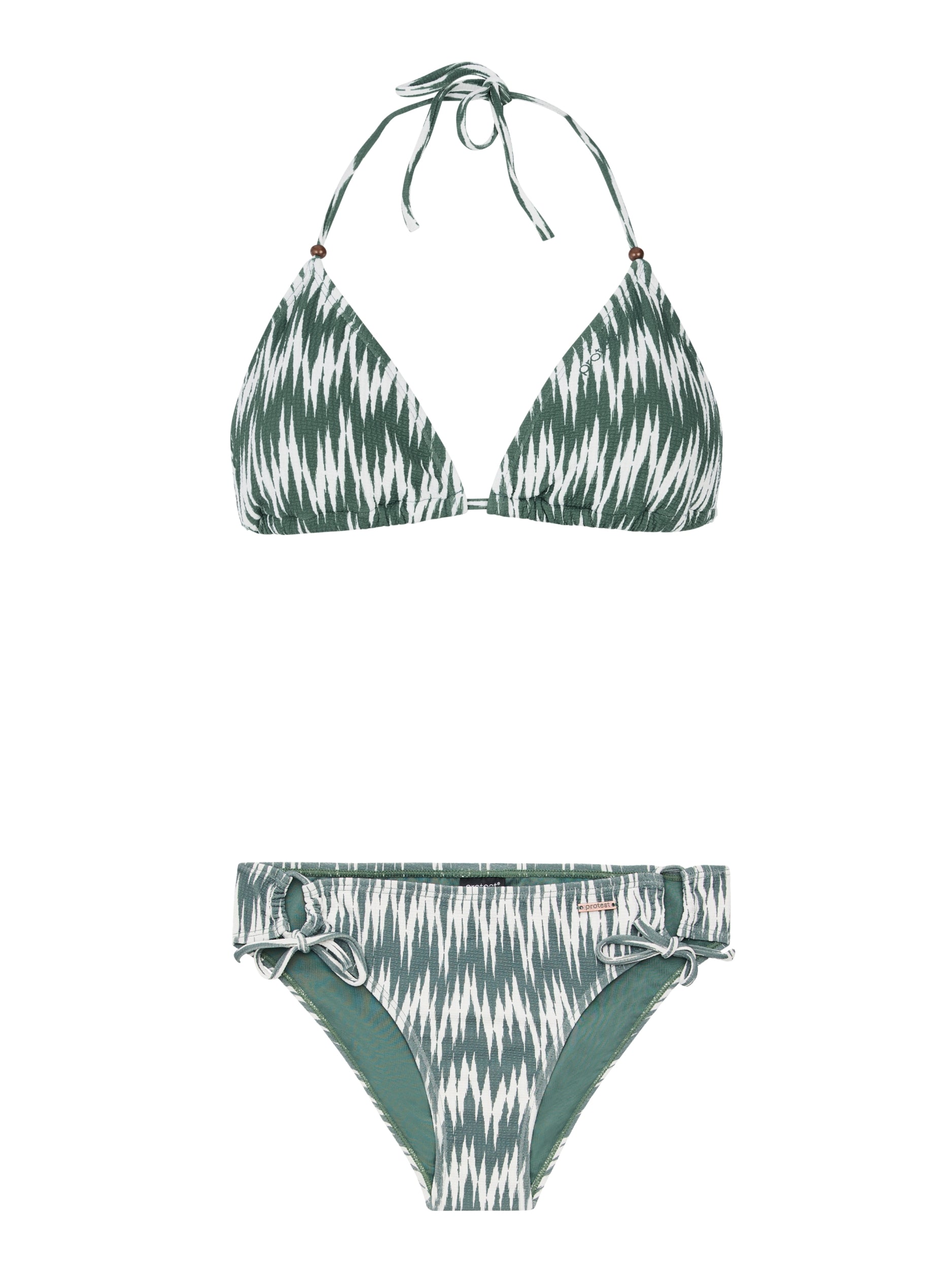 PROTEST PRTSparks triangle bikini Veggie Green Bikini PROTEST Veggie Green 36