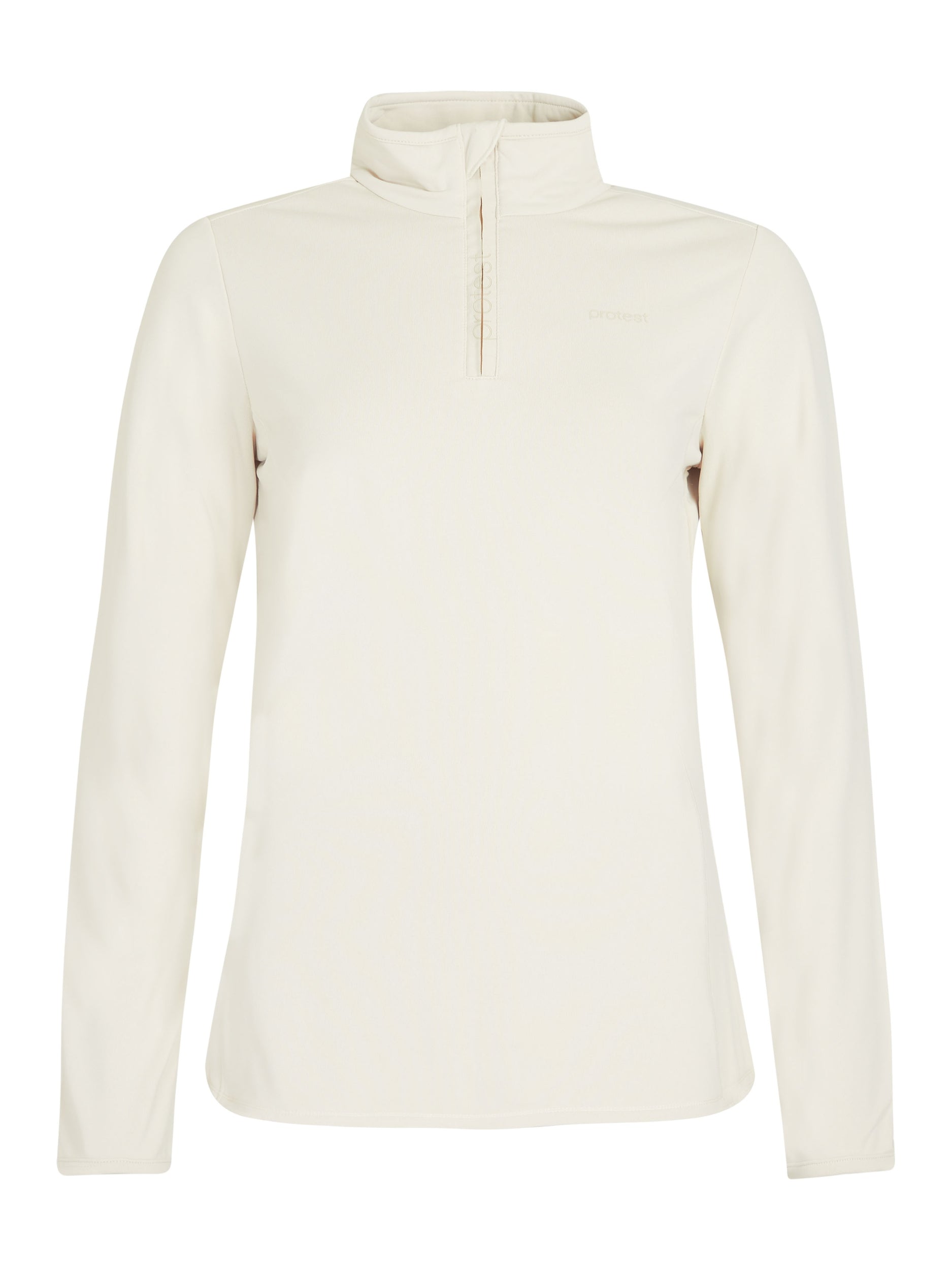 PROTEST REFABRIZ 1/4 zip top Skifleece PROTEST Kitoffwhite 36