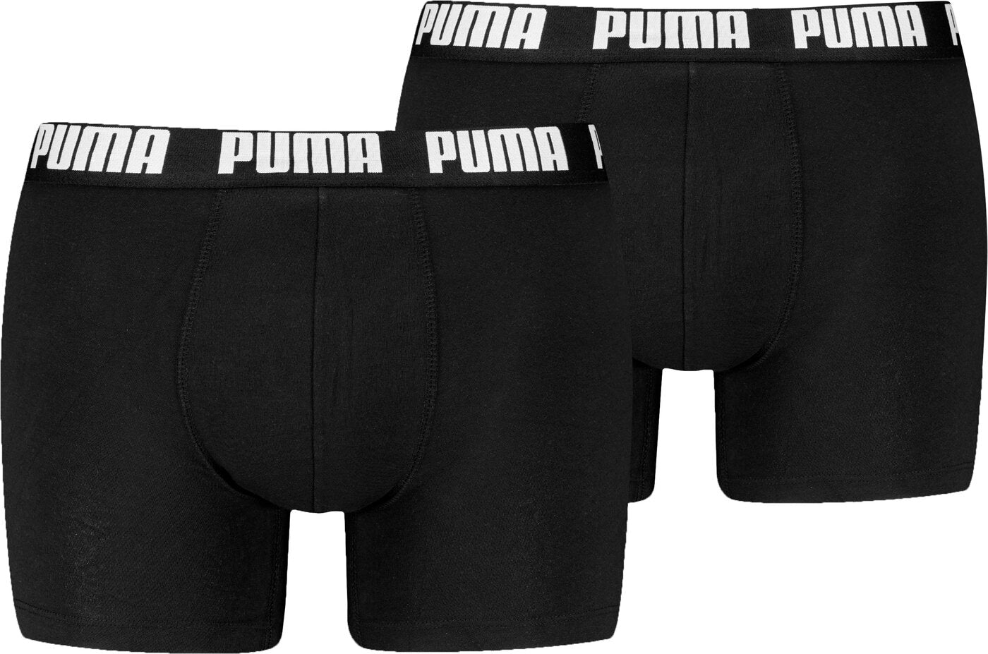 PUMA PUMA MEN EVERYDAY BASIC BOXER 2P, S Unterhosen PUMA BLACK / BLACK S