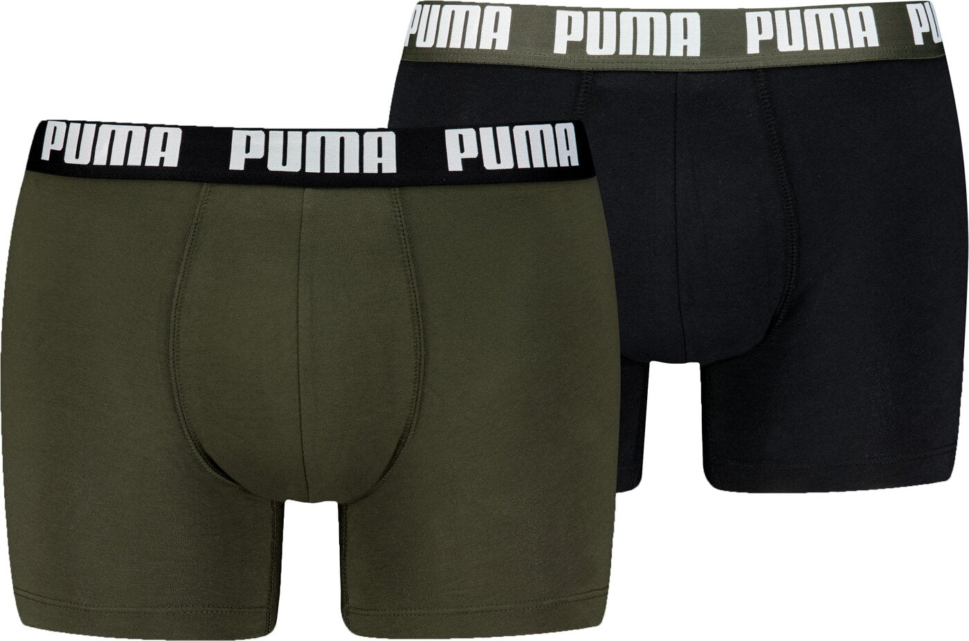 PUMA PUMA MEN EVERYDAY BASIC BOXER 2P, S Unterhosen PUMA FOREST NIGHT M
