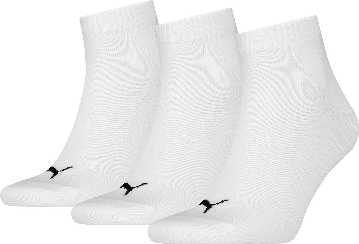 PUMA PUMA UNISEX QUARTER PLAIN 3P Socken PUMA WHITE 39-42