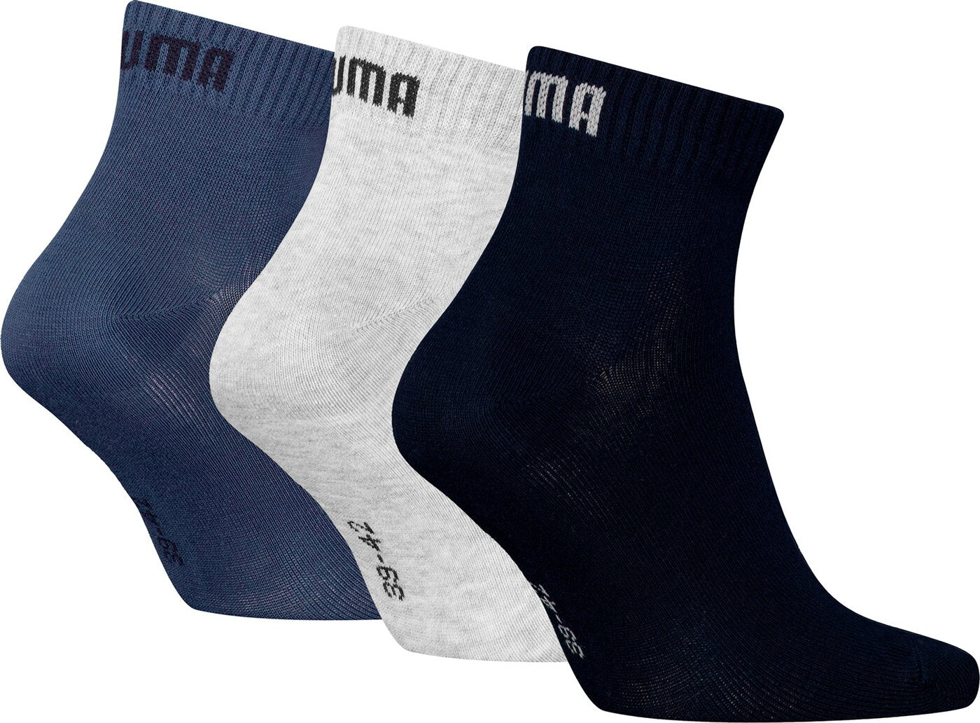 PUMA PUMA UNISEX QUARTER PLAIN 3P Socken PUMA