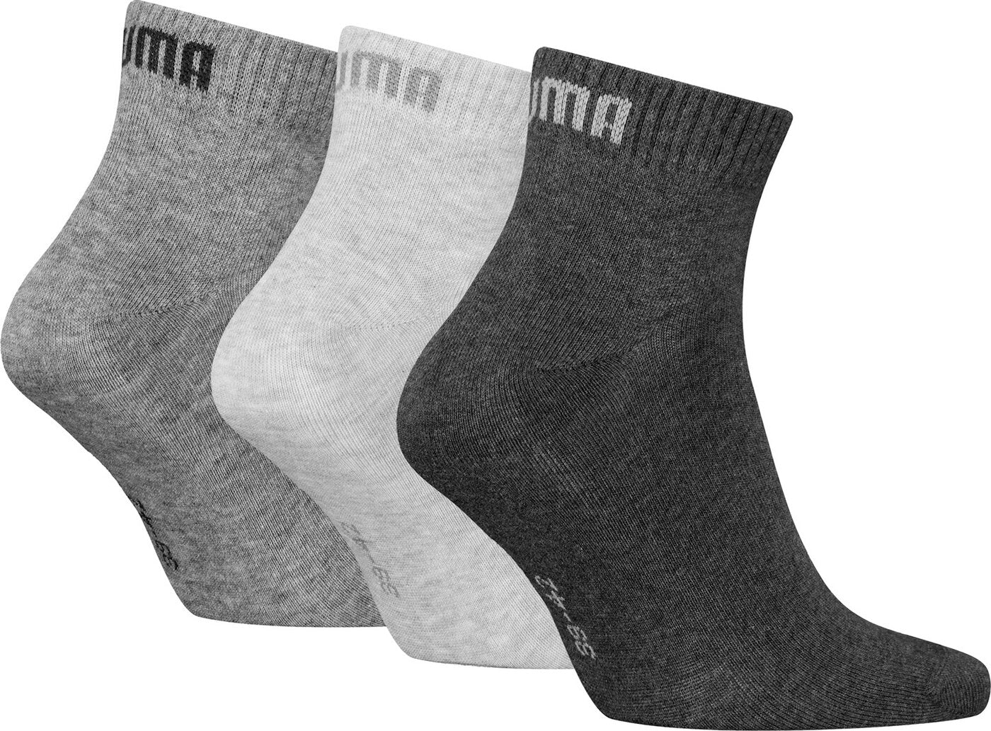 PUMA PUMA UNISEX QUARTER PLAIN 3P Socken PUMA