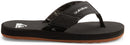 QUIKSILVER CARVER SWITCH B SNDL QUIKSILVER XKKC BLACK/BLACK/BROWN 35