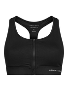 RÖHNISCH Essential Zip Sportsbra Black BHs RÖHNISCH Black S
