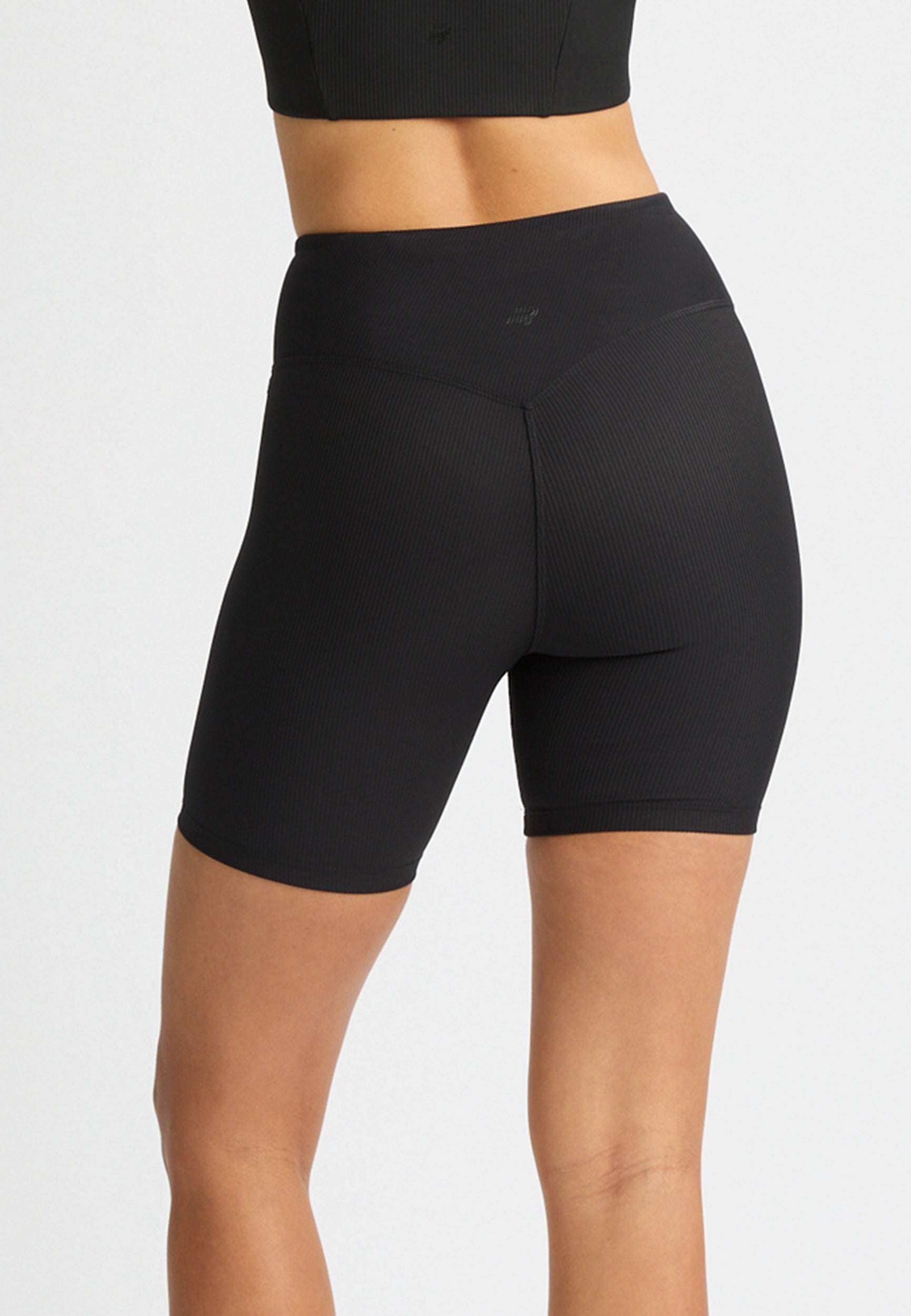 RÖHNISCH Ribbed R Bike HW Tights Black Trainingshosen & Jogginghosen RÖHNISCH