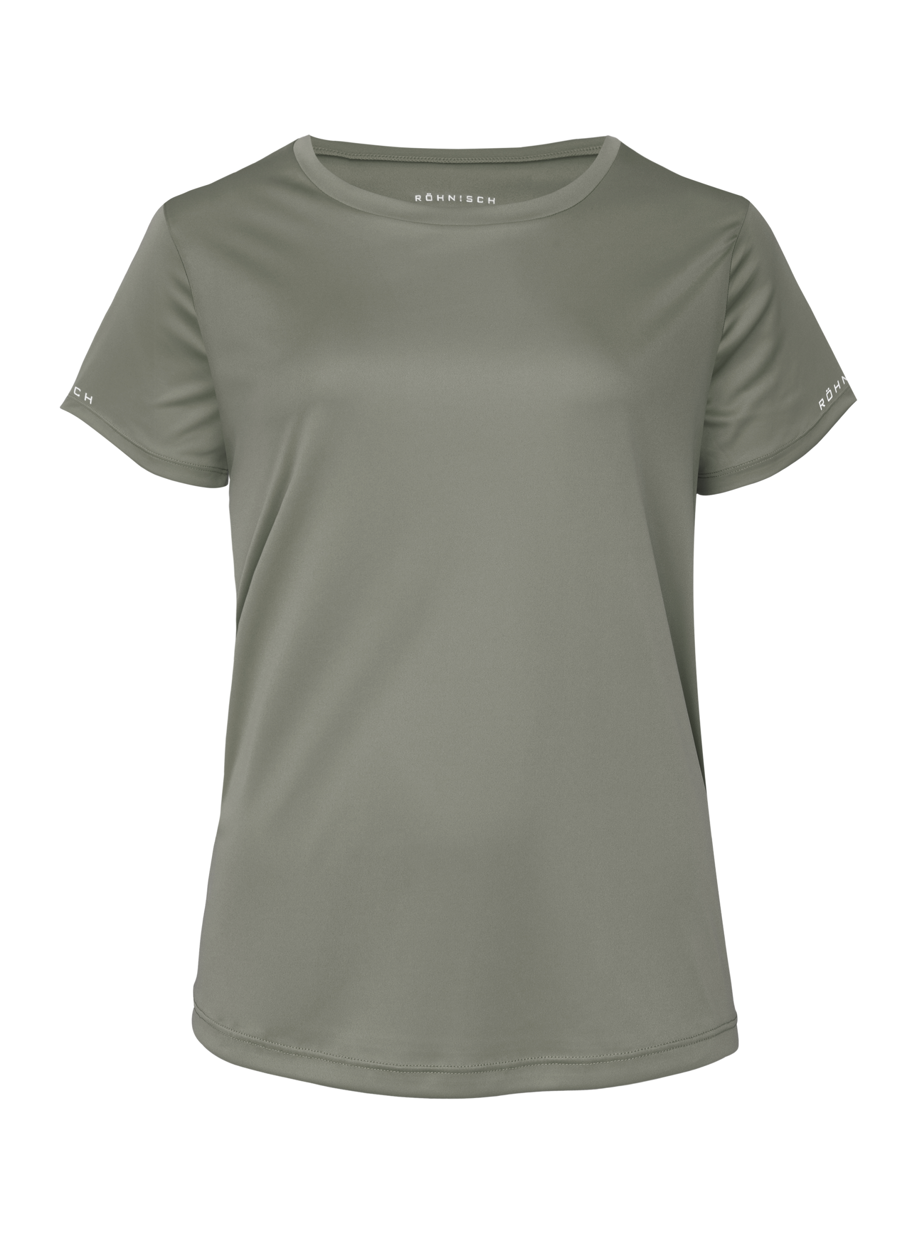 RÖHNISCH Team Logo Tee Trainingsshirts RÖHNISCH Gunmetal XS