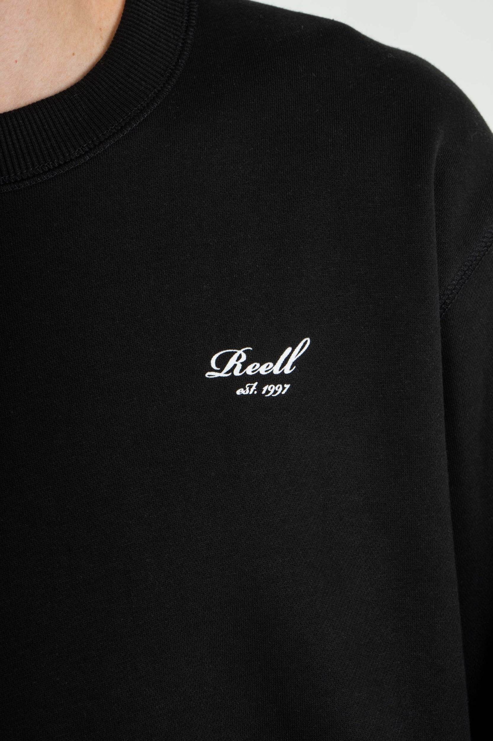 REELL Staple Logo Crewneck Freizeitpullover REELL
