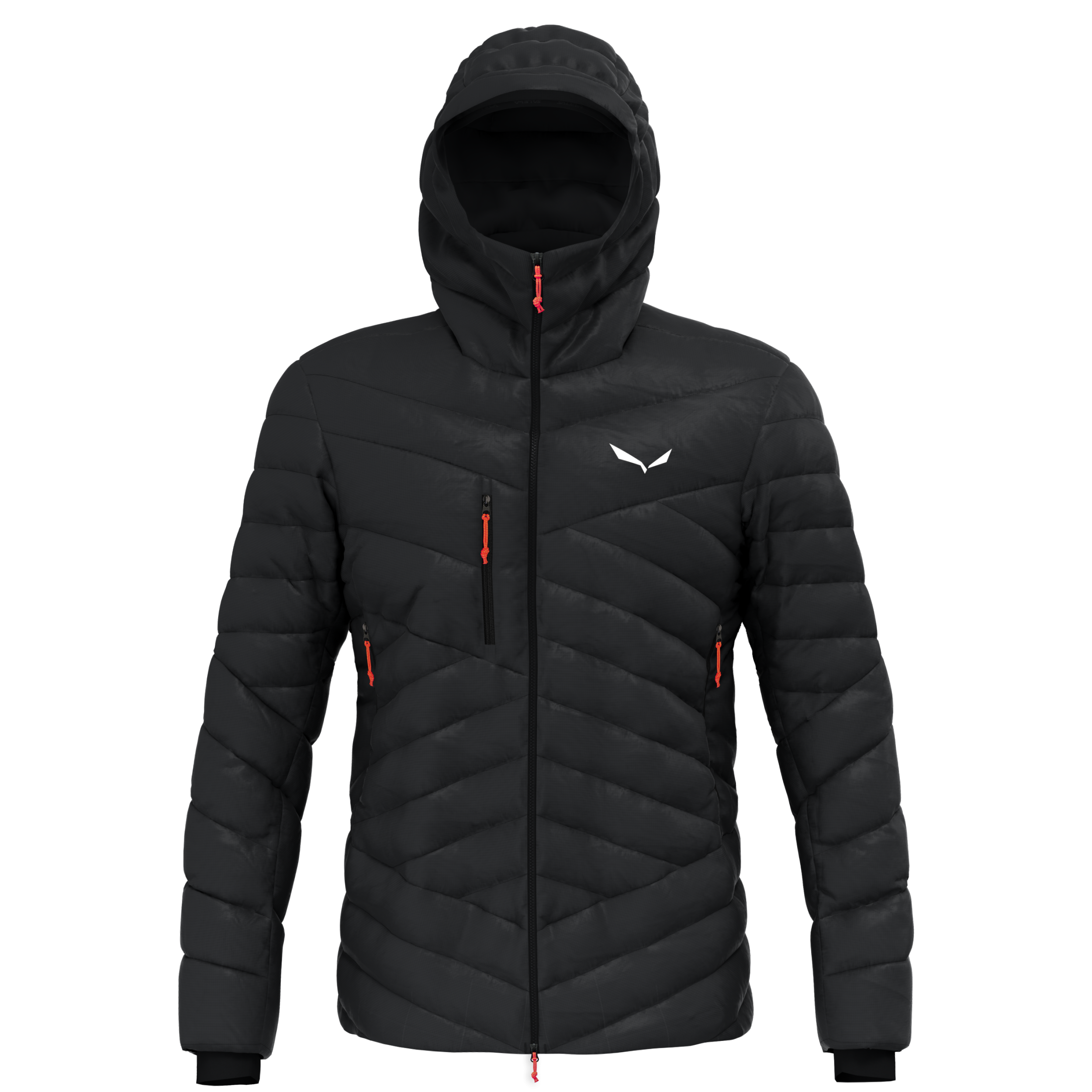 SALEWA ORTLES MED 3 RDS DWN JACKET M Wanderjacken SALEWA 0910 black out M