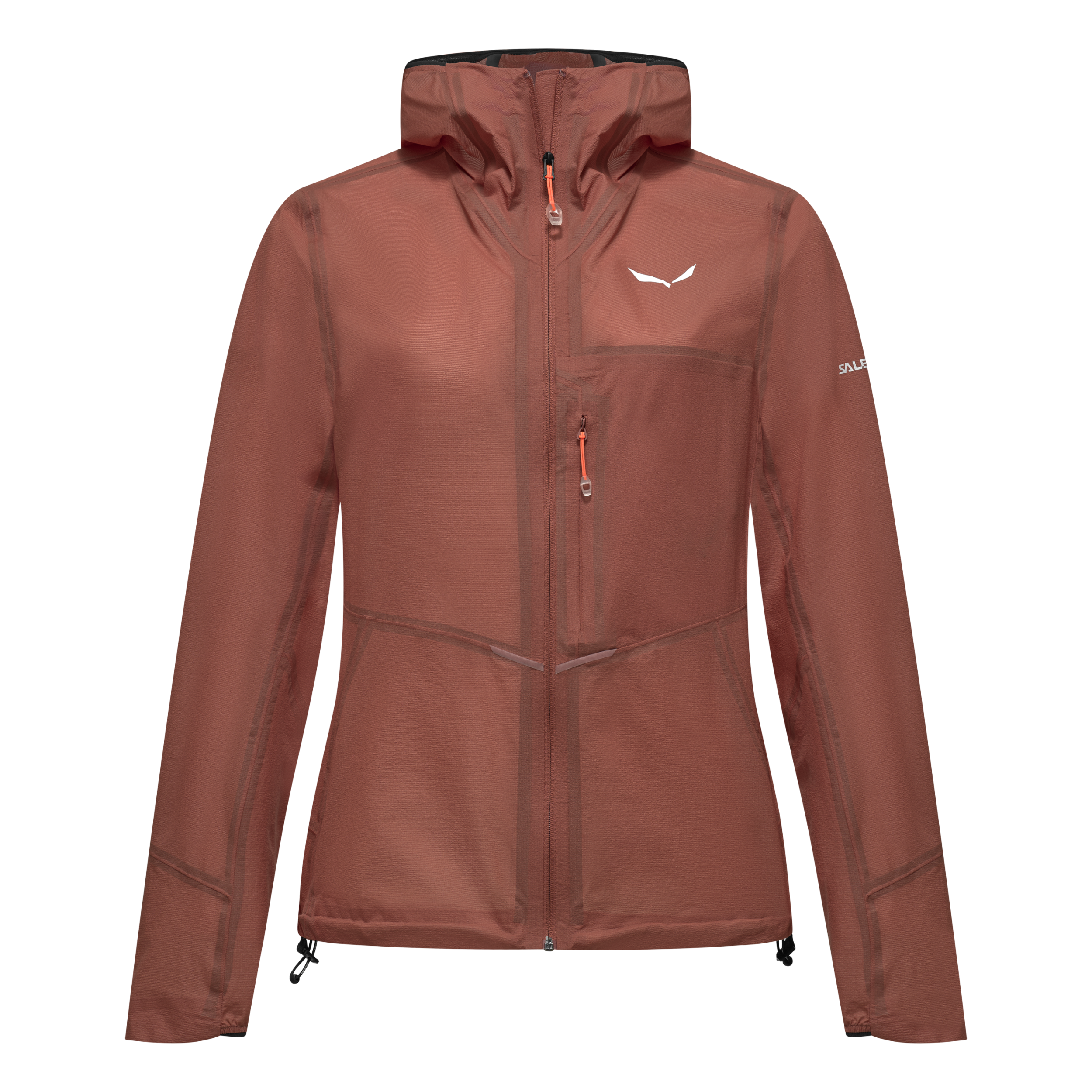 SALEWA PEDROC 2 PTX 2.5 LIGHT JKT W Wanderjacken SALEWA etruscan red 36