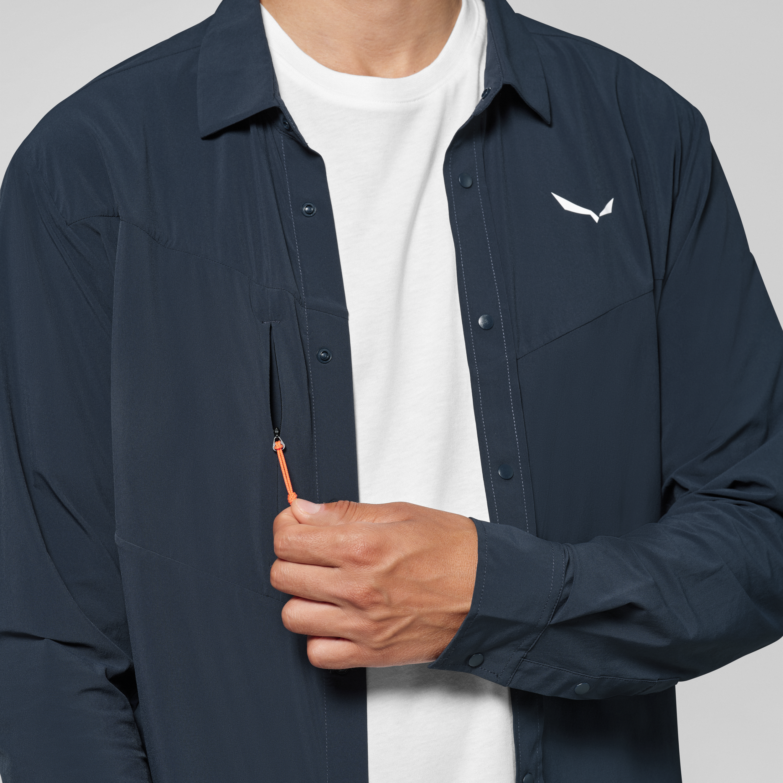 SALEWA PUEZ L/S SHIRT M Wandershirts /-hemden SALEWA