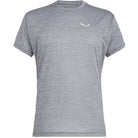 SALEWA PUEZ MELANGE DRY M S/S TEE Wandershirts /-hemden SALEWA 0538 quiet shade melange S